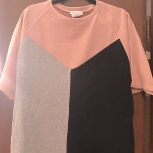 NWT Promesa color block top Large